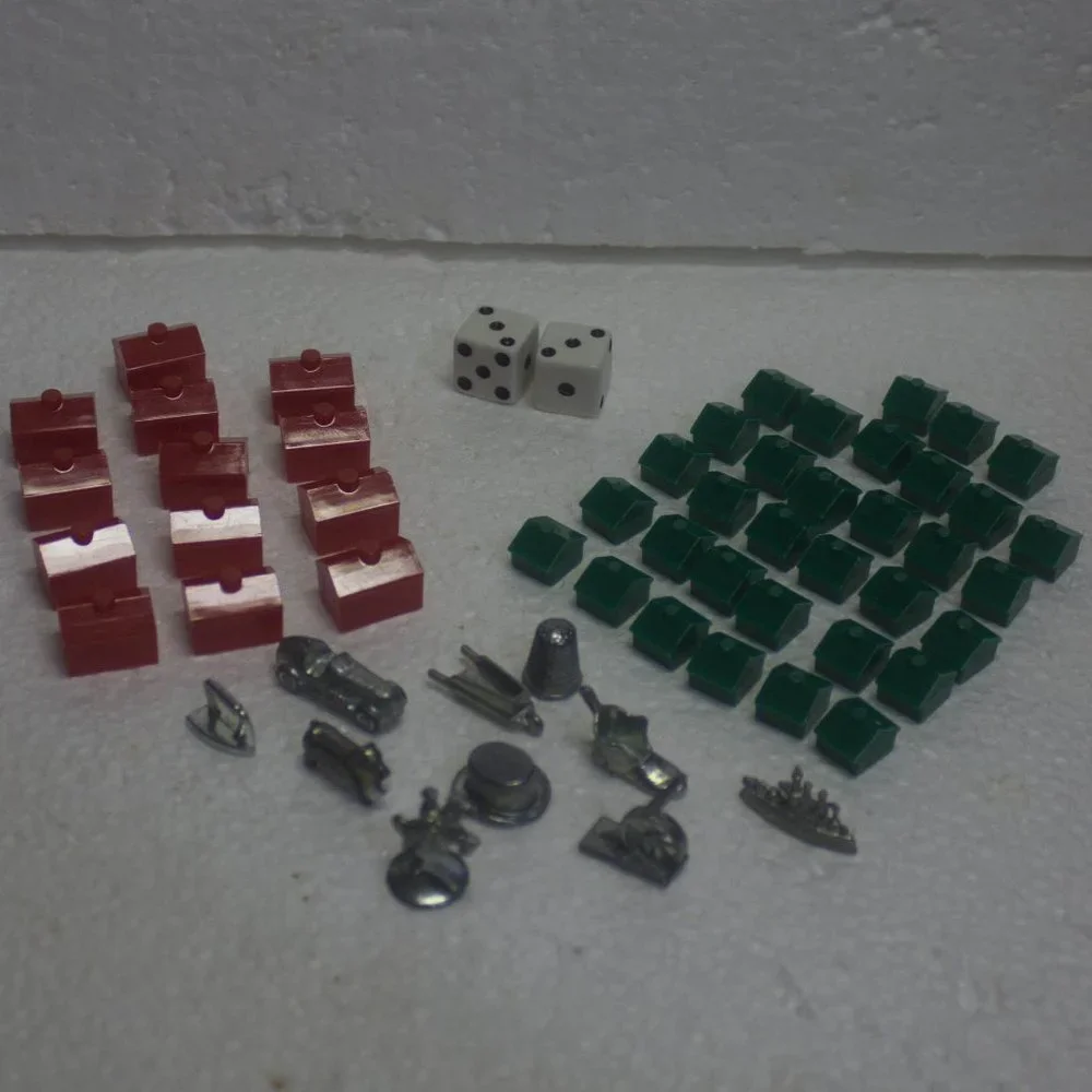 Replacement or Extra Monopoly Game Pieces